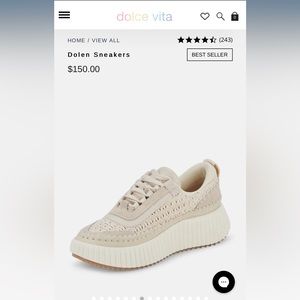 Sandstone Knit Dolce Vita Sneakers